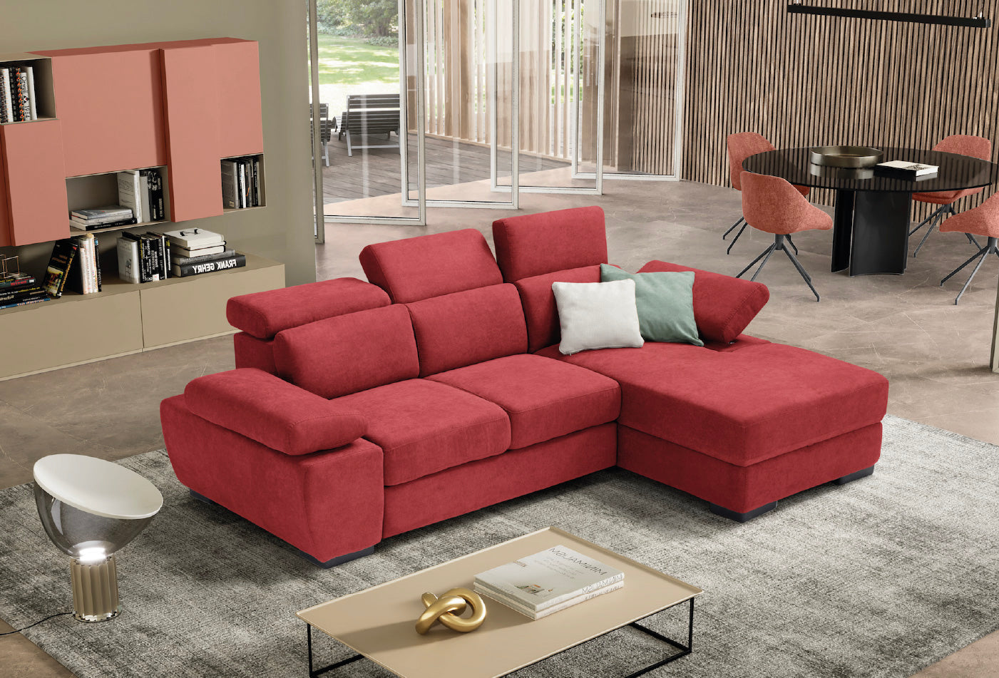 Canapé méridienne FABIOLA