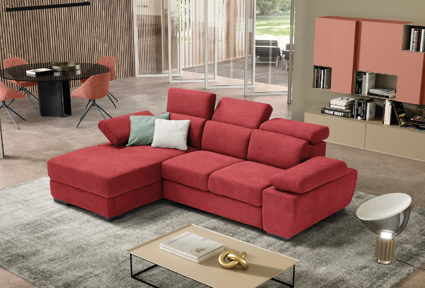 Canapé méridienne FABIOLA