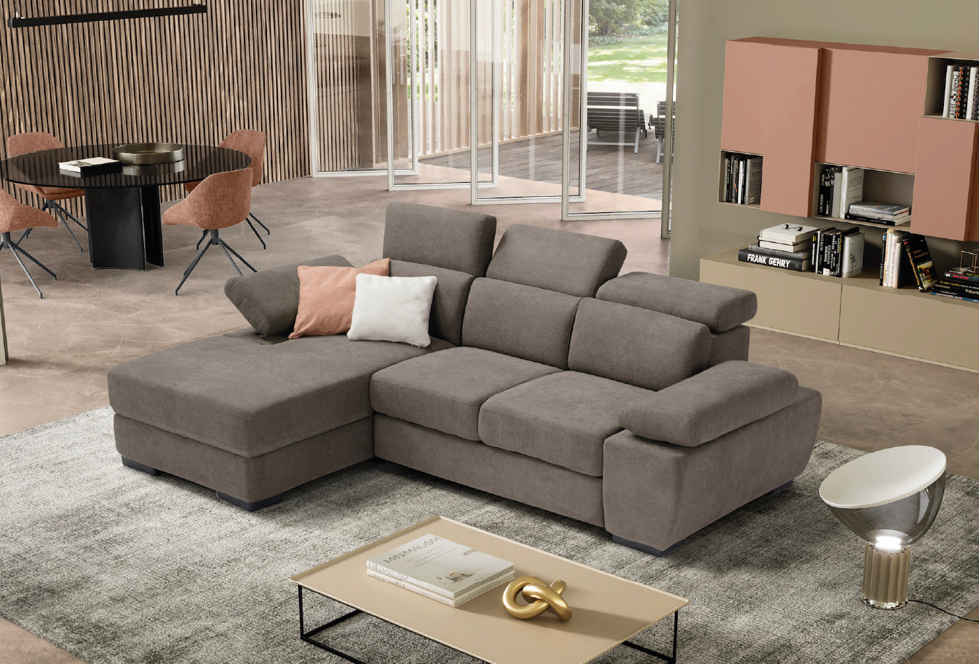 Canapé méridienne FABIOLA