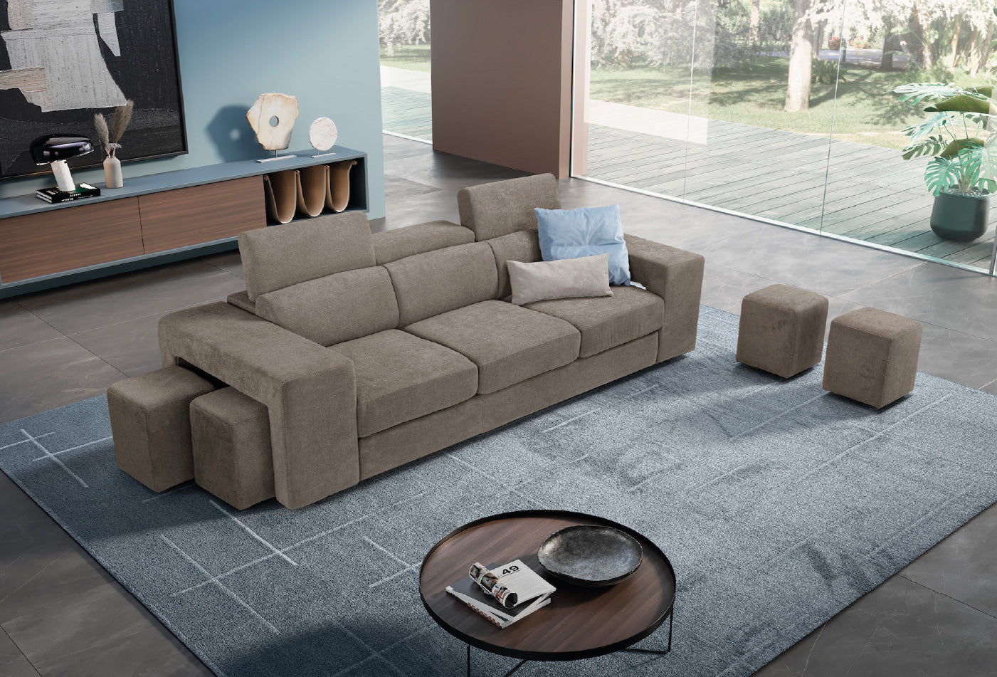 Canapé linéaire 3 places TALENTO