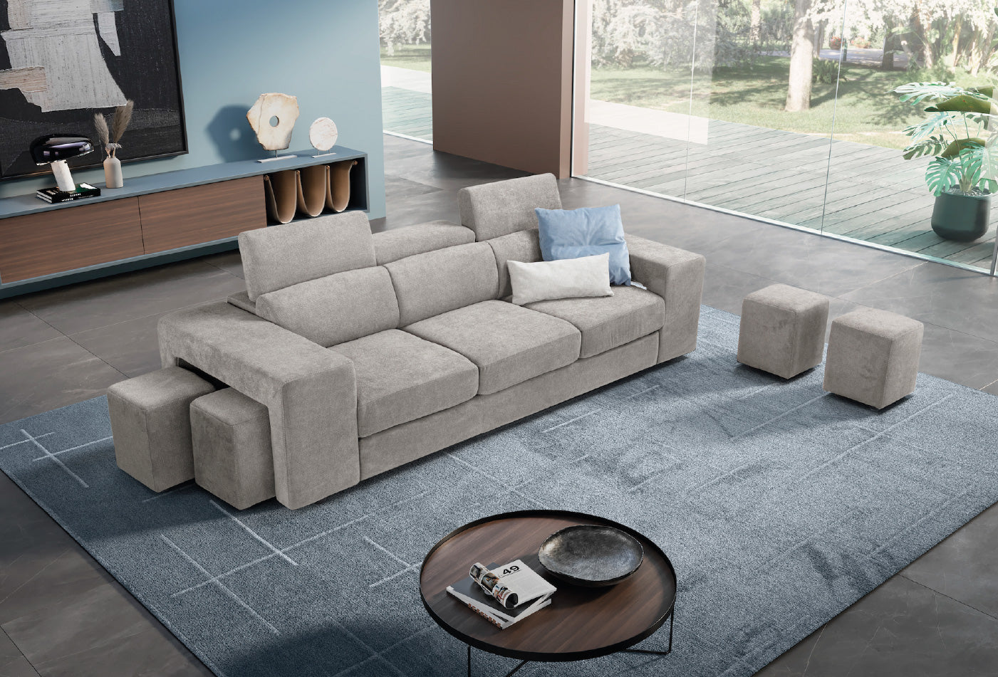 Canapé linéaire 3 places TALENTO