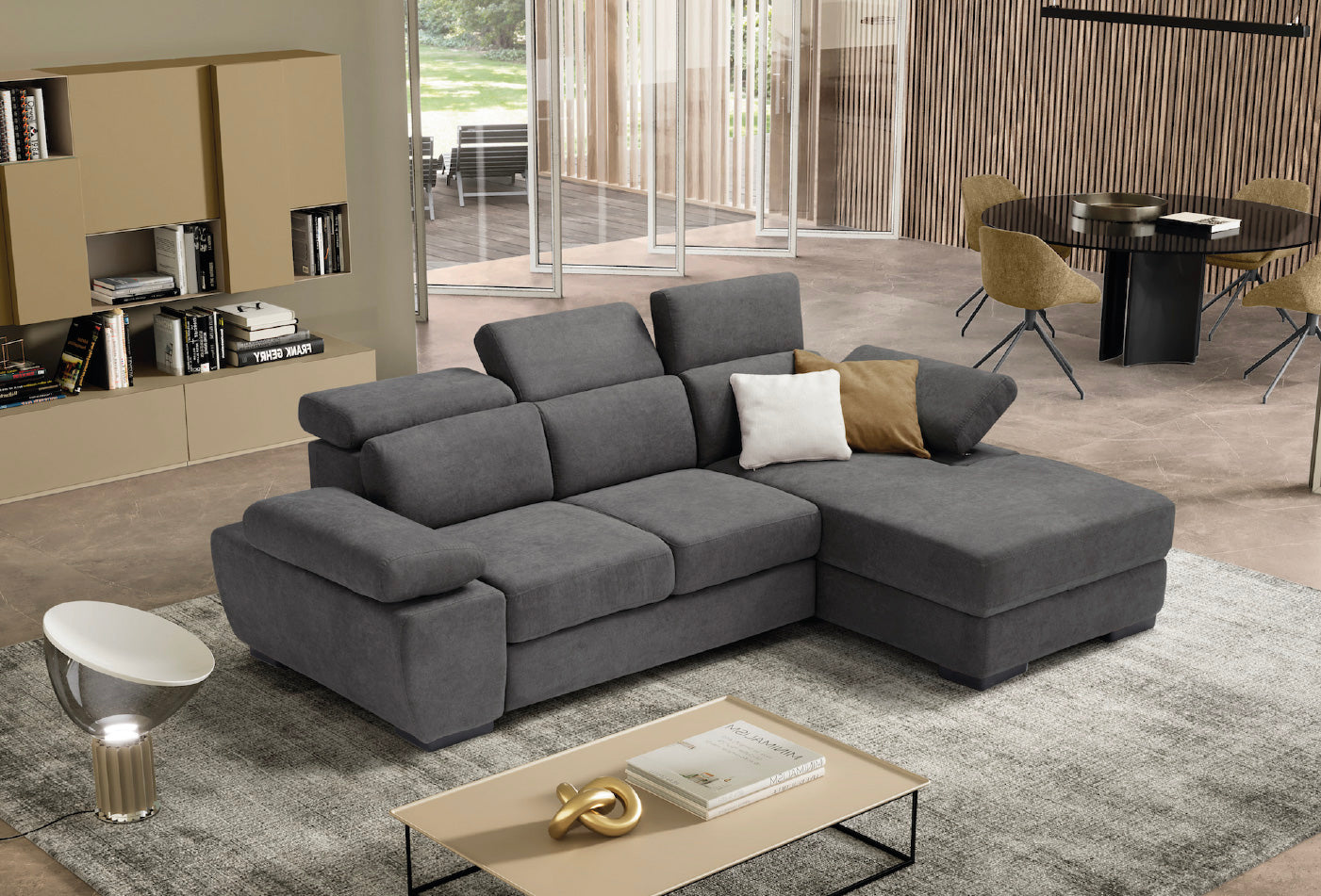 Canapé méridienne FABIOLA