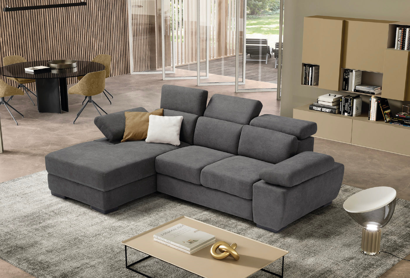 Canapé méridienne FABIOLA