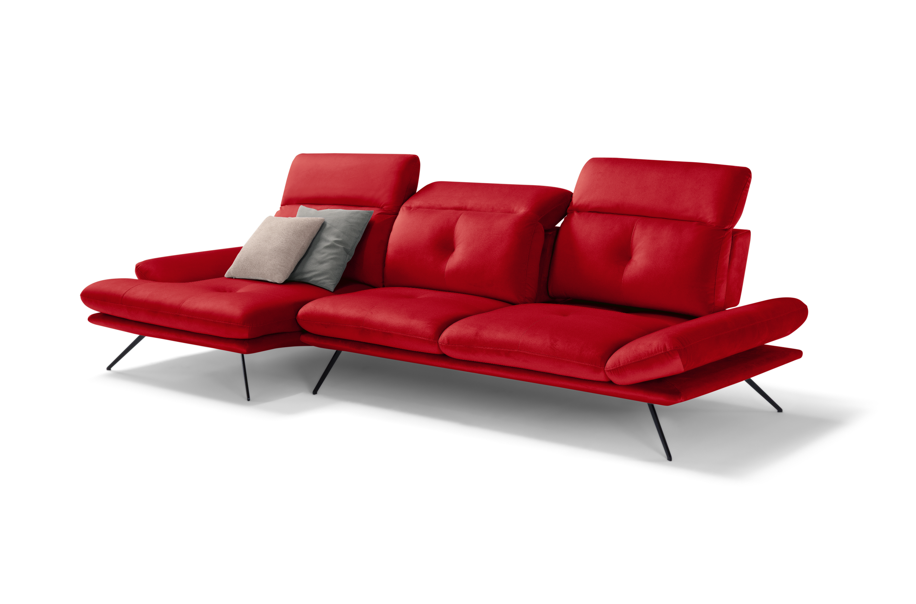 Canapé Chaise Longue Miranda – Komodo | Tissu Viky, Fabriqué en Italie - Collection 2026