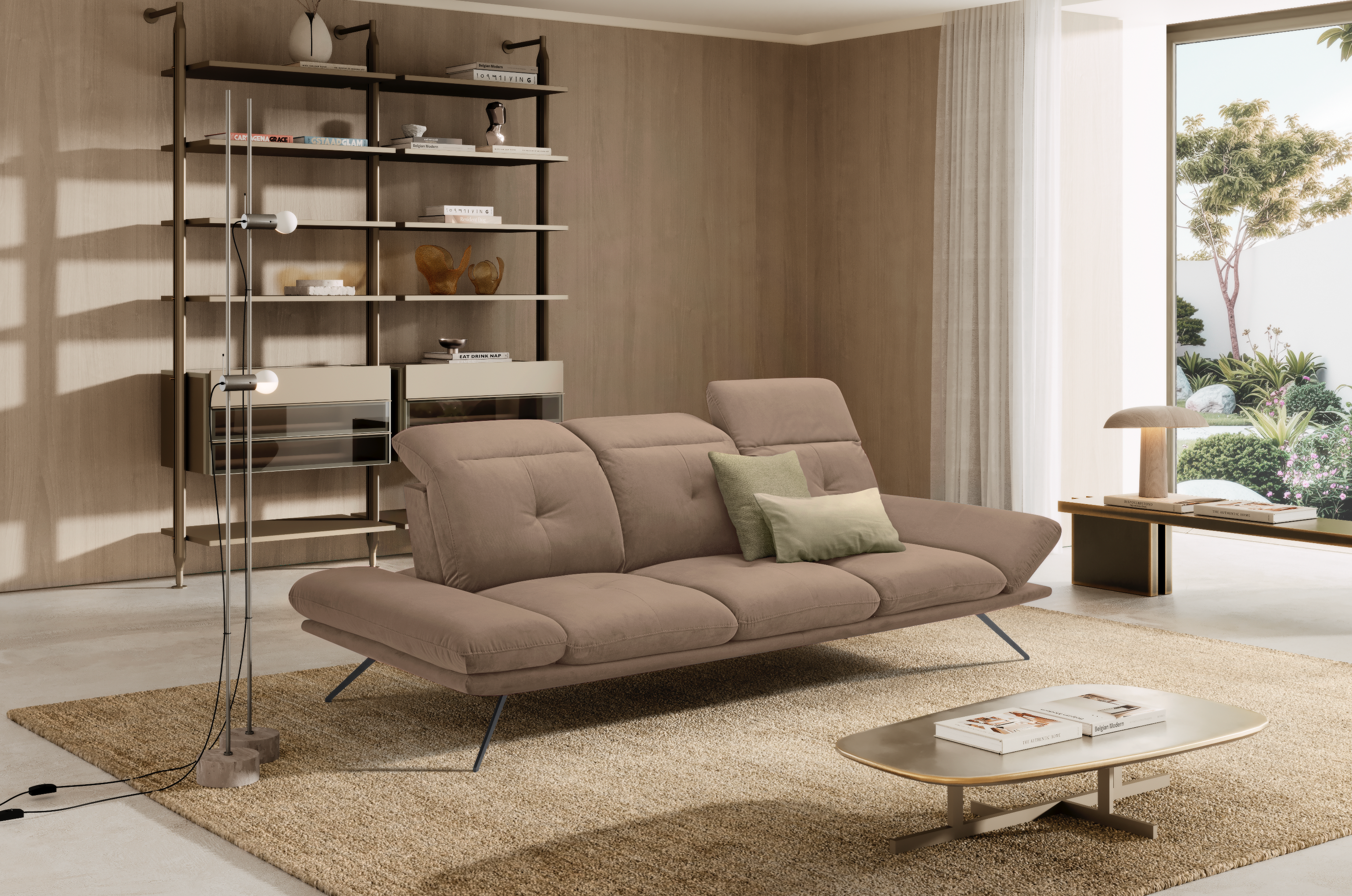 Canapé 3 Places Miranda – Komodo | Tissu Viky, Fabriqué en Italie - Collection 2026