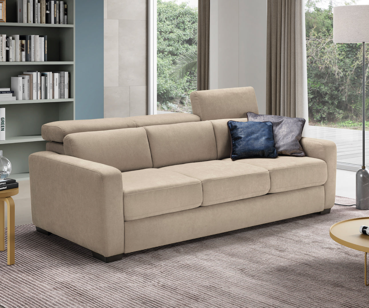 MORGANA 3 seater sofa max - KOMODO bed opening
