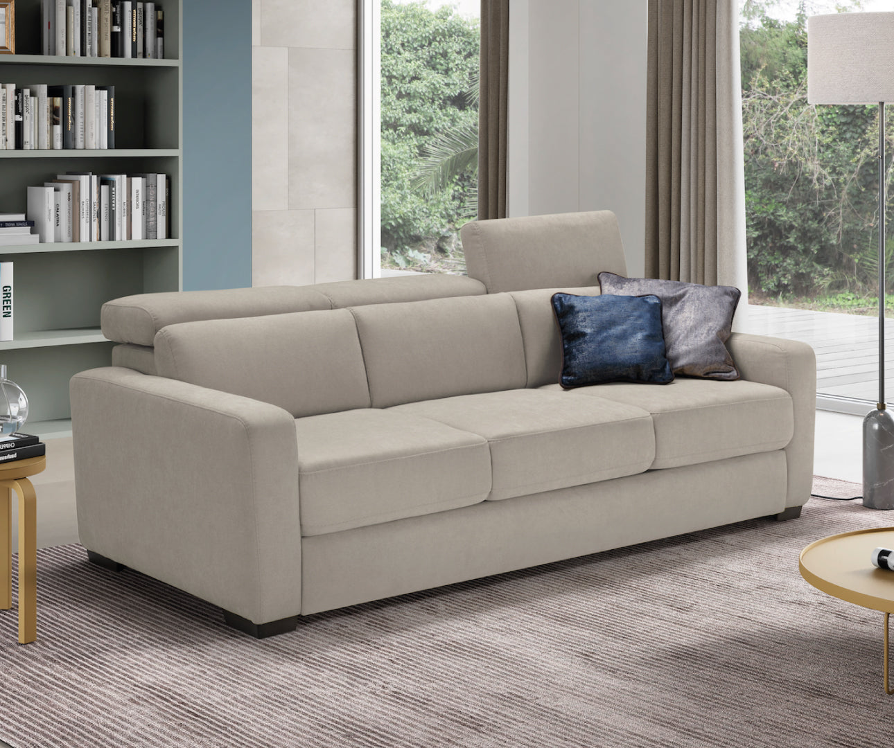 MORGANA 3 seater sofa max - KOMODO bed opening