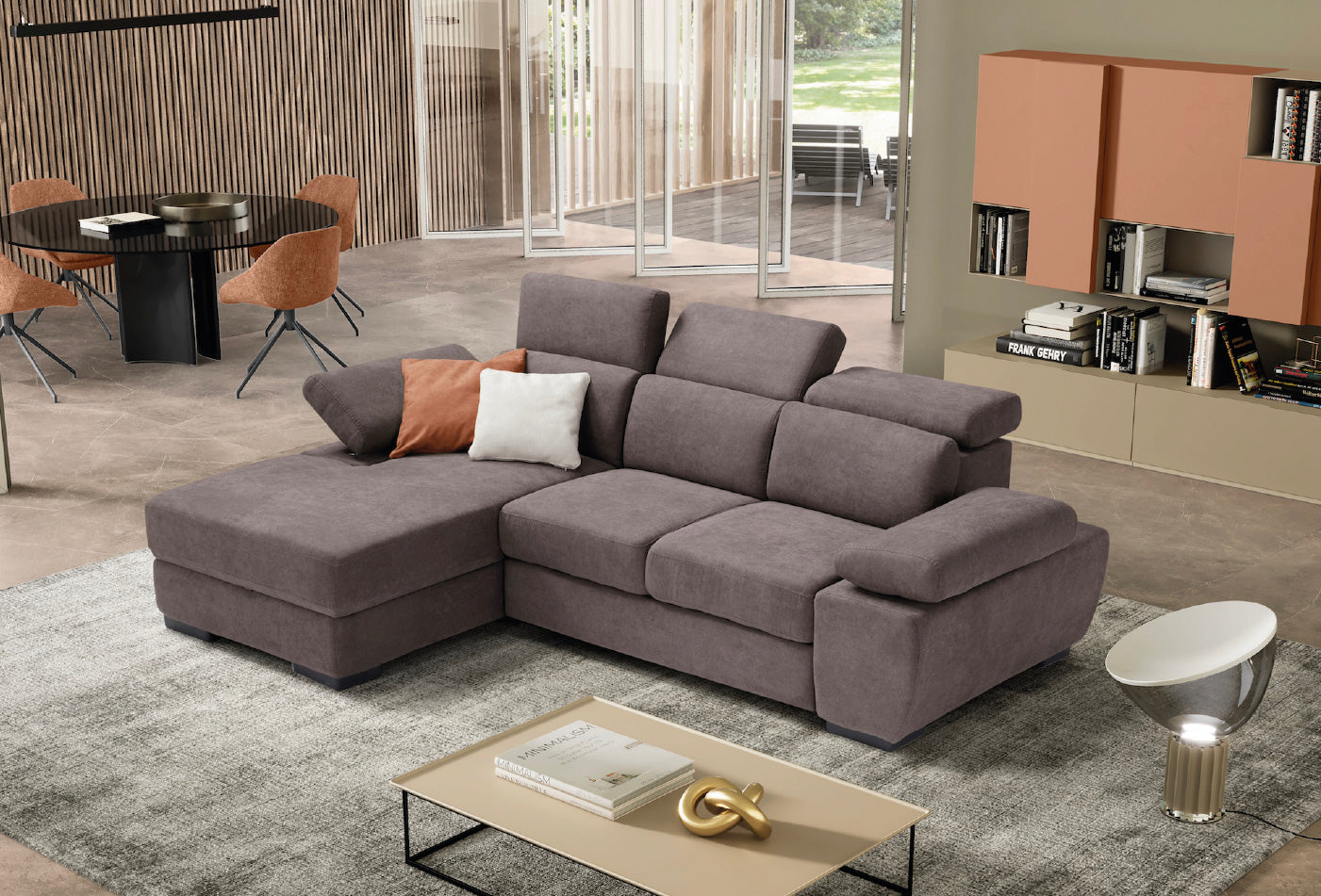 Canapé méridienne FABIOLA