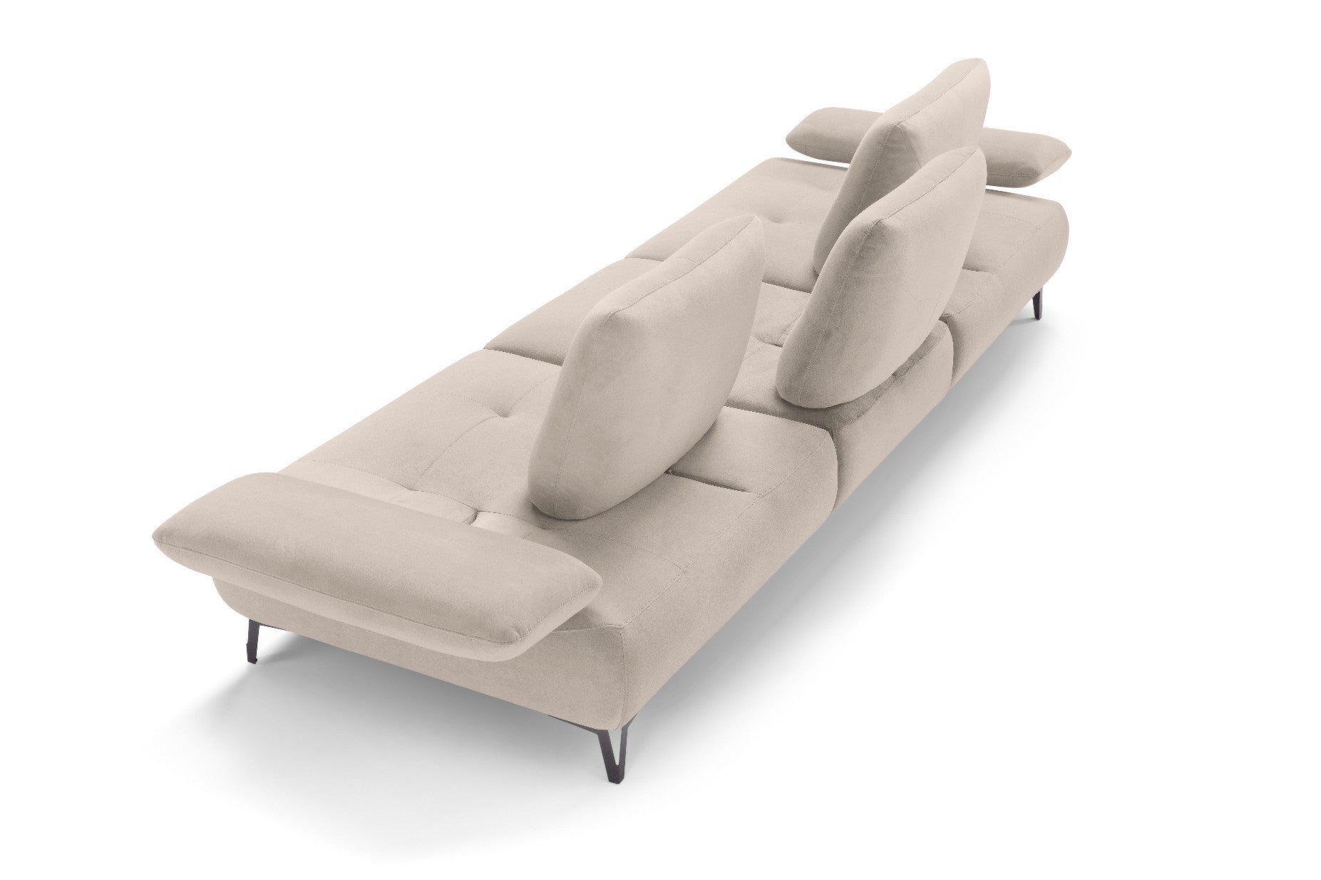 Canapé 3 places Tokyo – Komodo | Tissu Psiche hydrofuge, Fabriqué en Italie