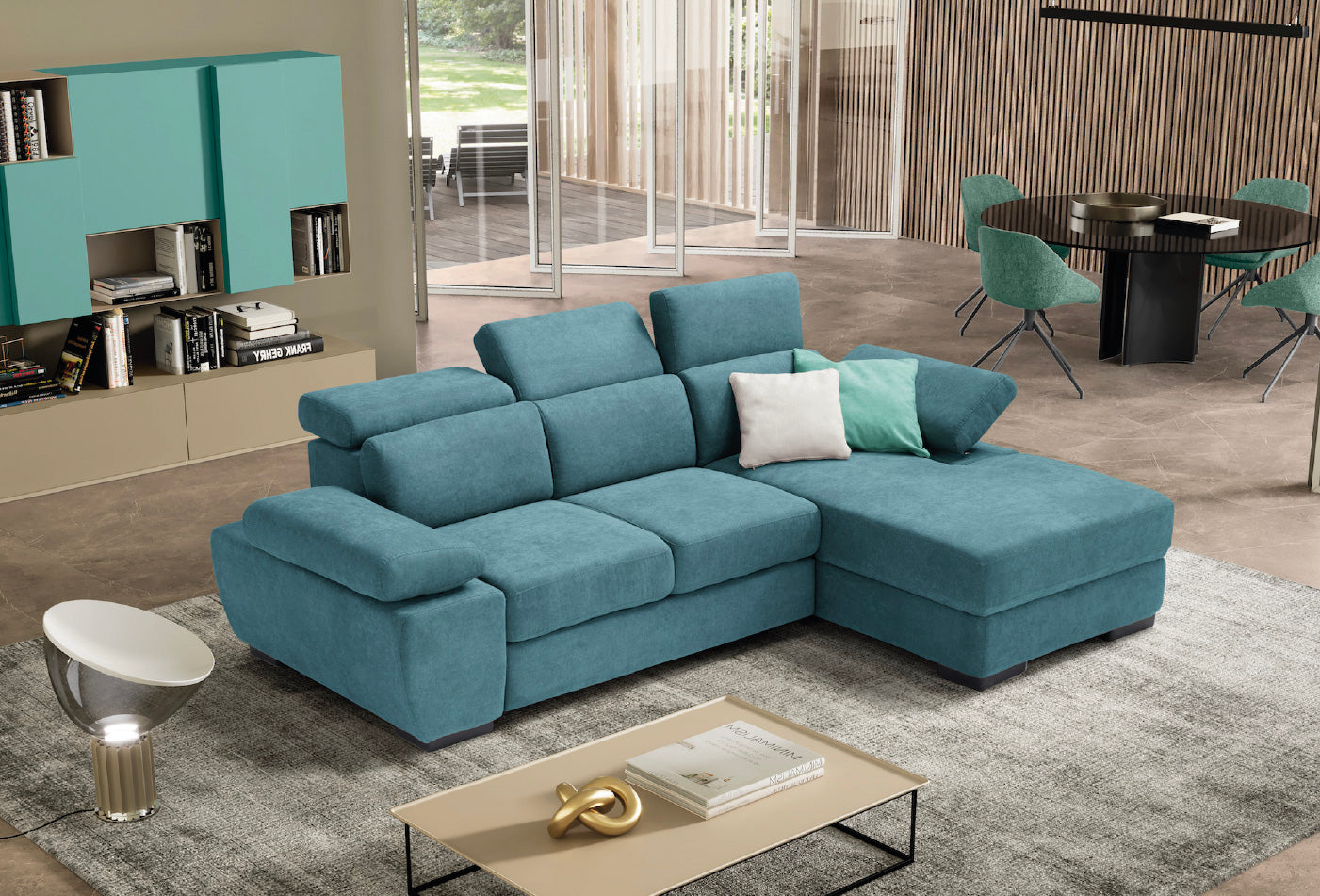 Canapé méridienne FABIOLA