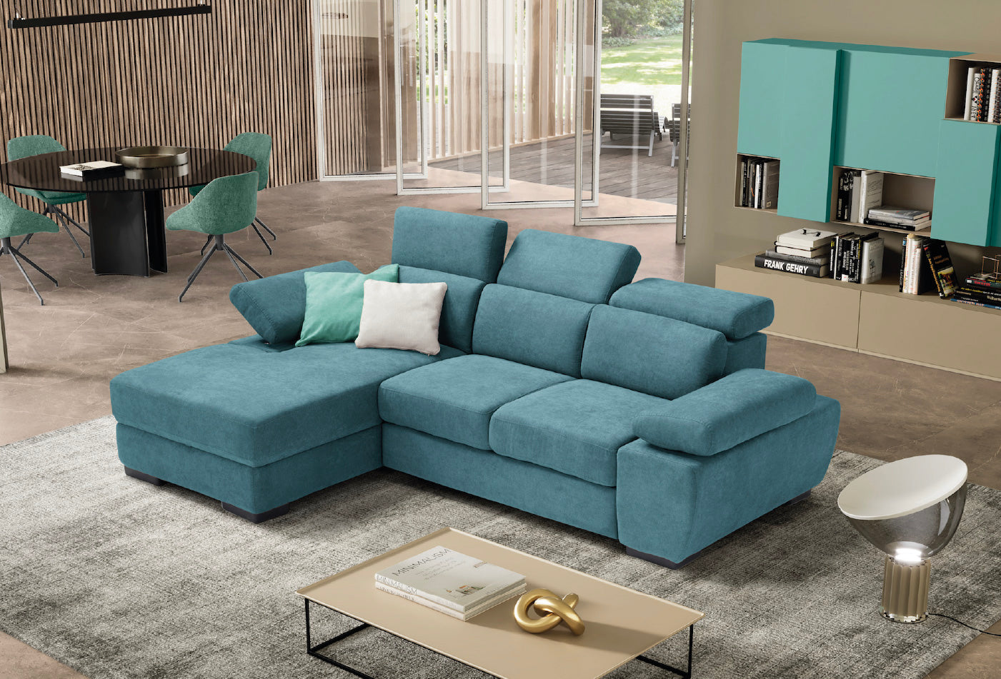 Canapé méridienne FABIOLA