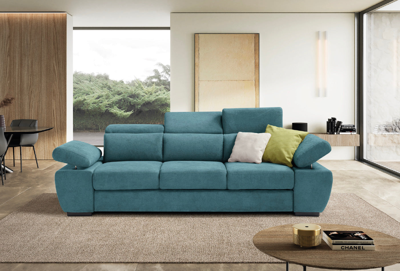 Canapé linéaire 3 places FABIOLA