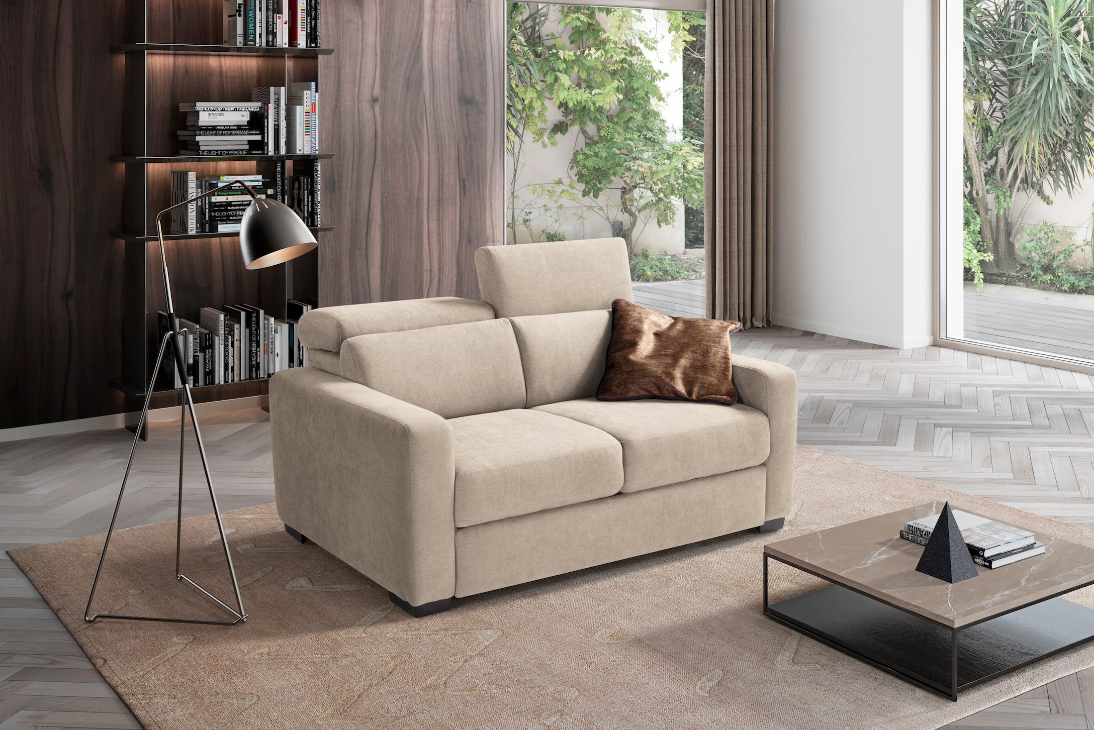 MORGANA 3 seater sofa max - KOMODO bed opening