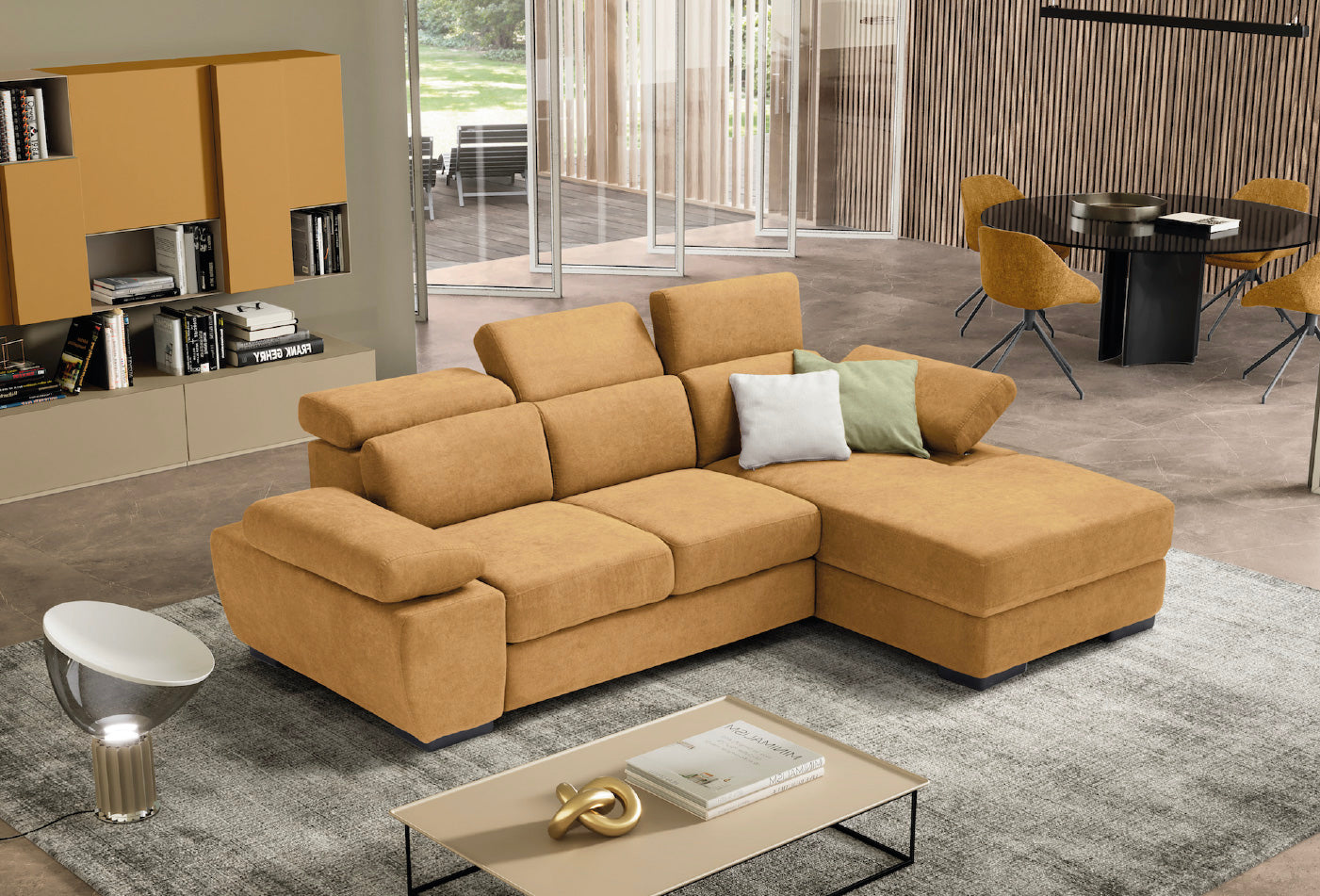 Canapé méridienne FABIOLA