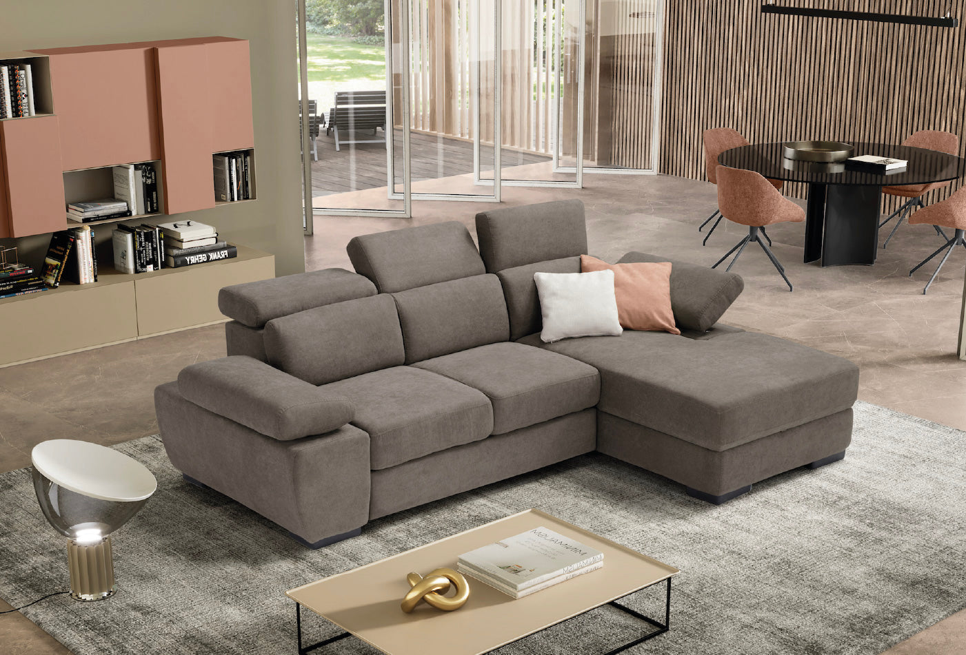 Canapé méridienne FABIOLA