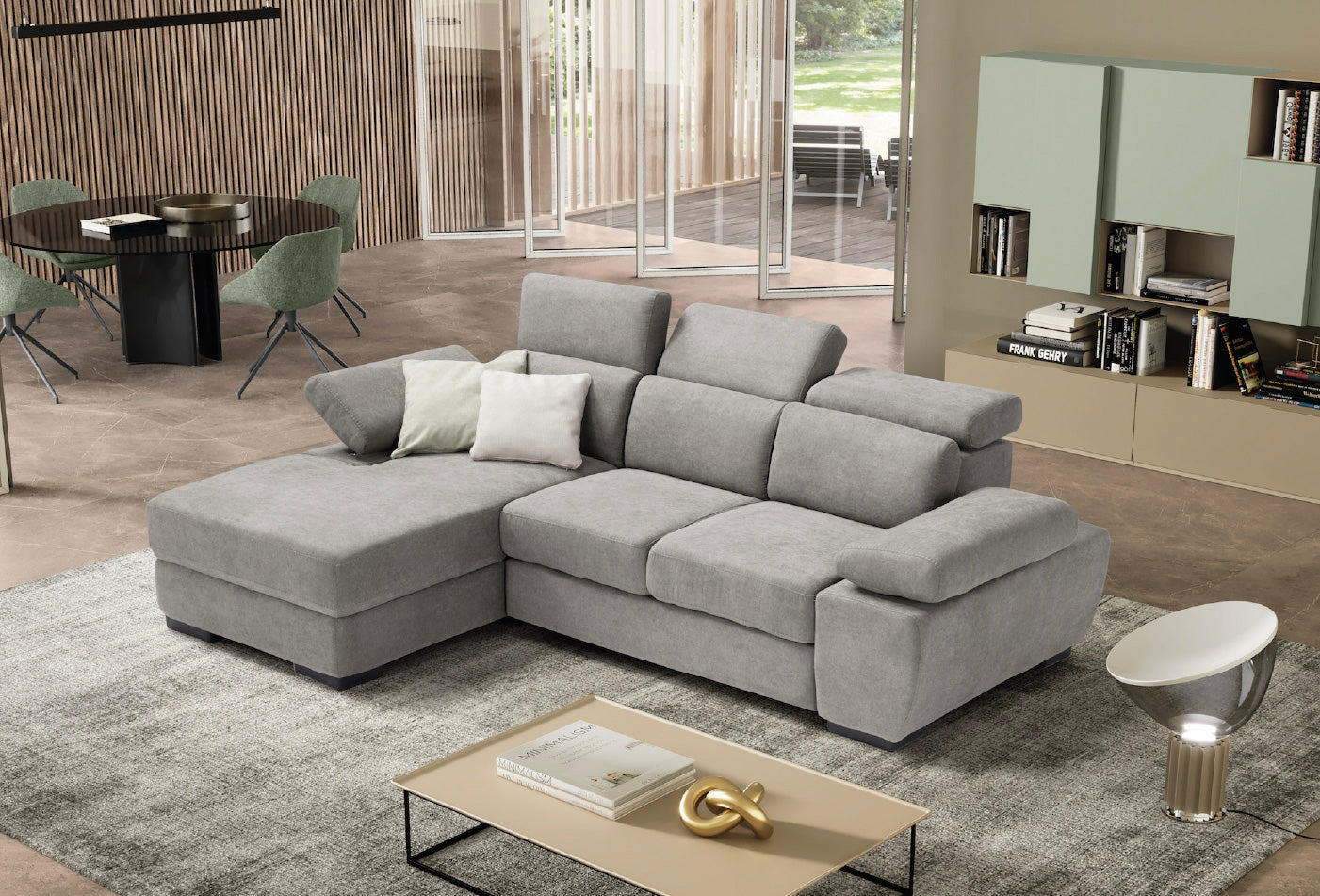 Canapé méridienne FABIOLA