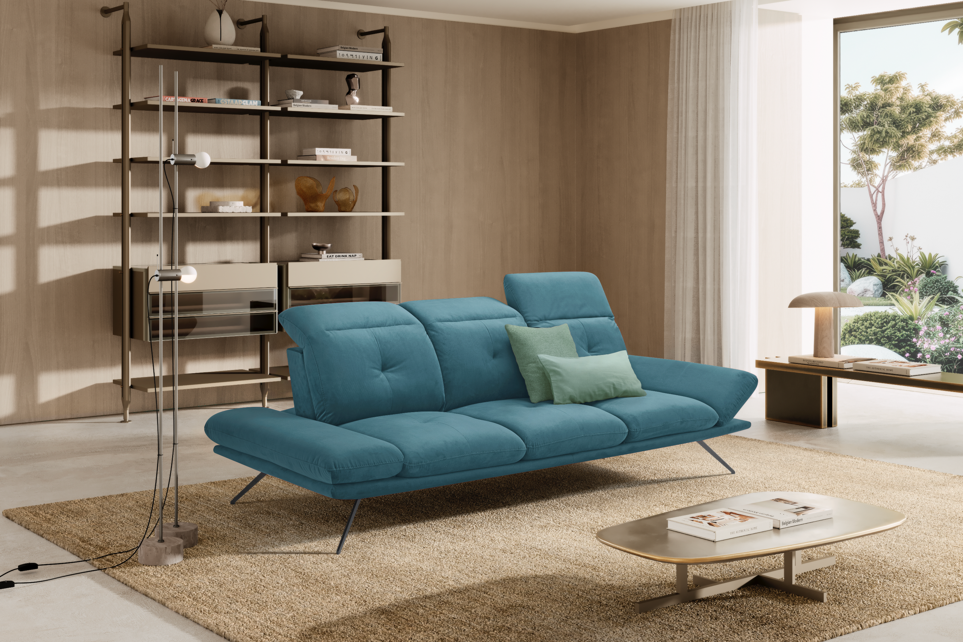 Canapé 3 Places Miranda – Komodo | Tissu Viky, Fabriqué en Italie - Collection 2026