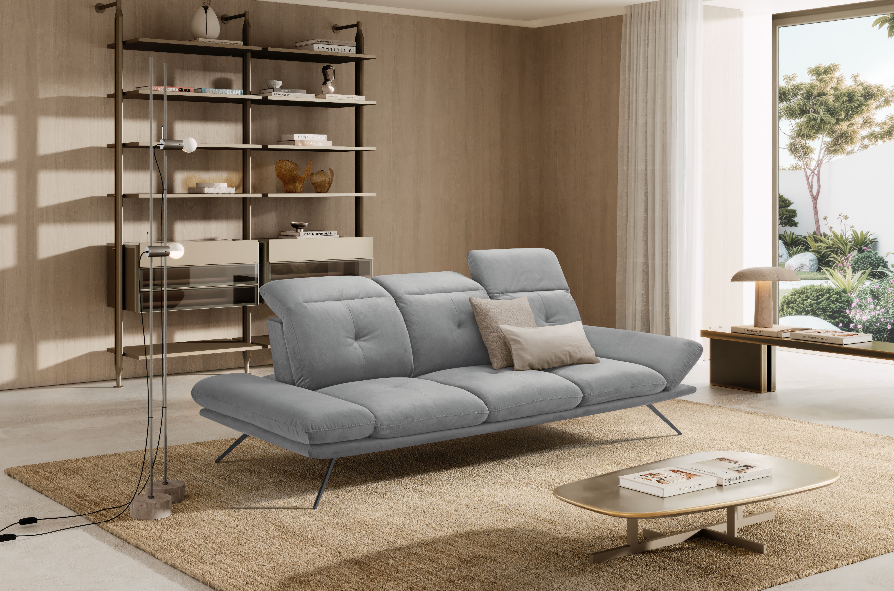 Canapé 3 Places Miranda – Komodo | Tissu Viky, Fabriqué en Italie - Collection 2026