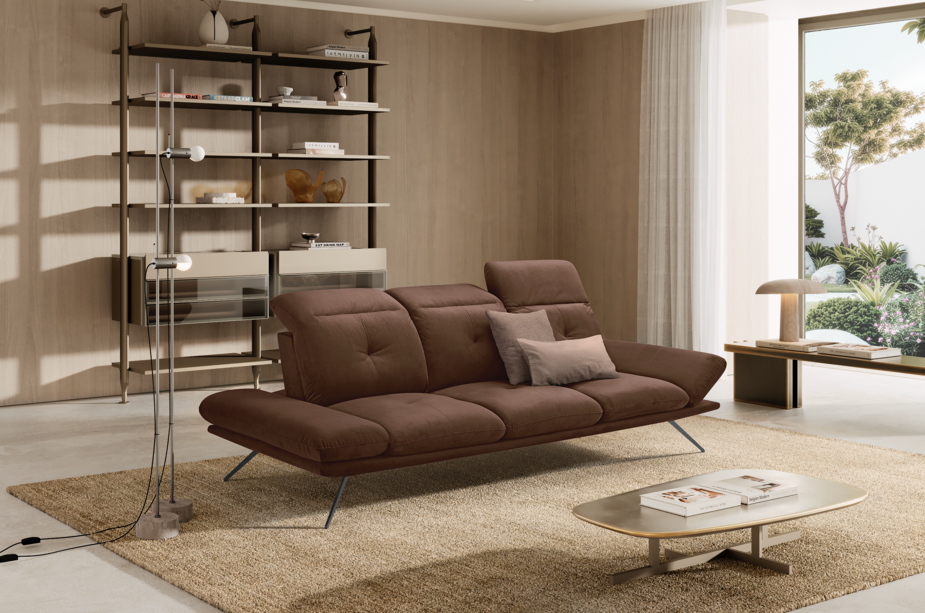 Canapé 3 Places Miranda – Komodo | Tissu Viky, Fabriqué en Italie - Collection 2026
