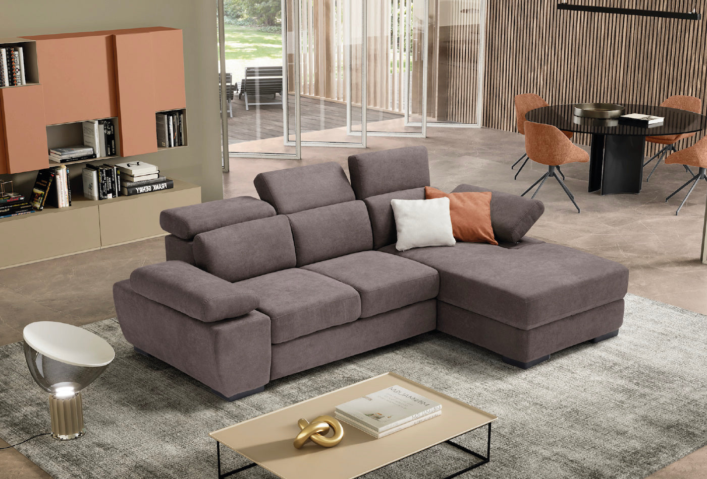 Canapé méridienne FABIOLA