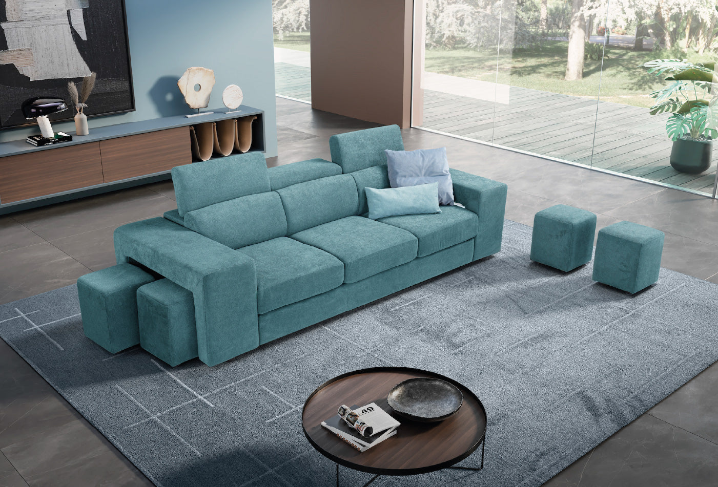 Canapé linéaire 3 places TALENTO