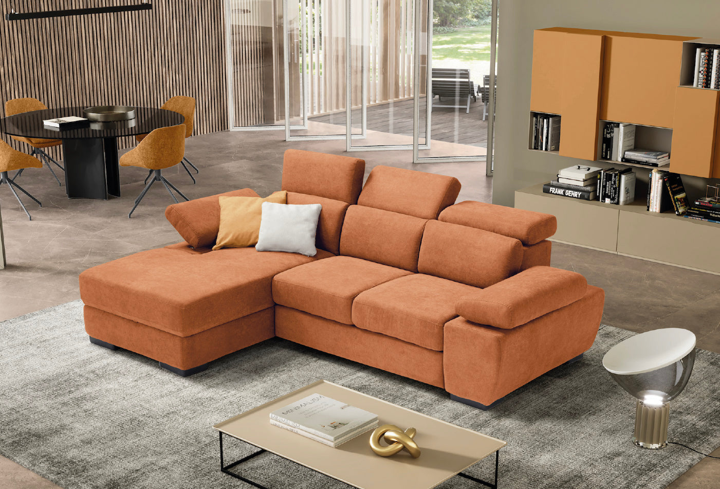 Canapé méridienne FABIOLA