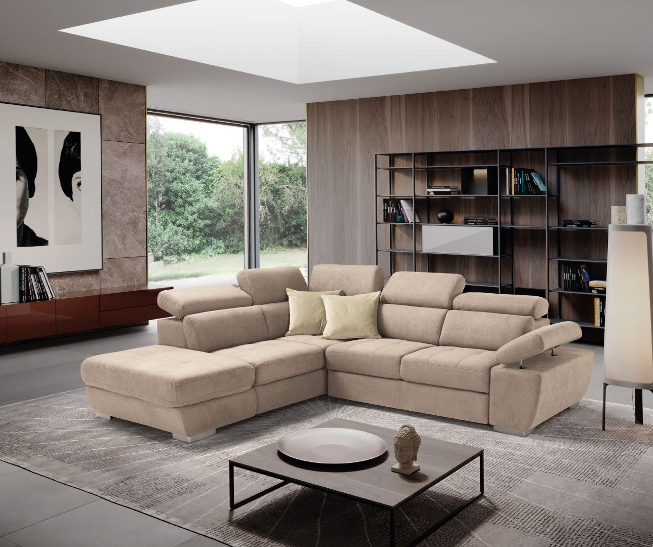 Komodo - SWAMI CORNER pull-out bed trolley