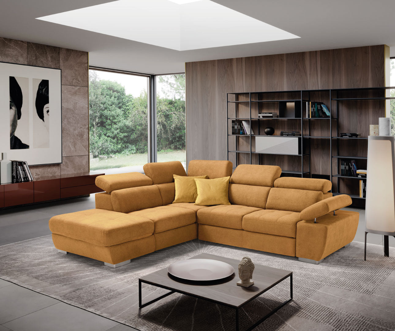 Komodo - SWAMI CORNER pull-out bed trolley